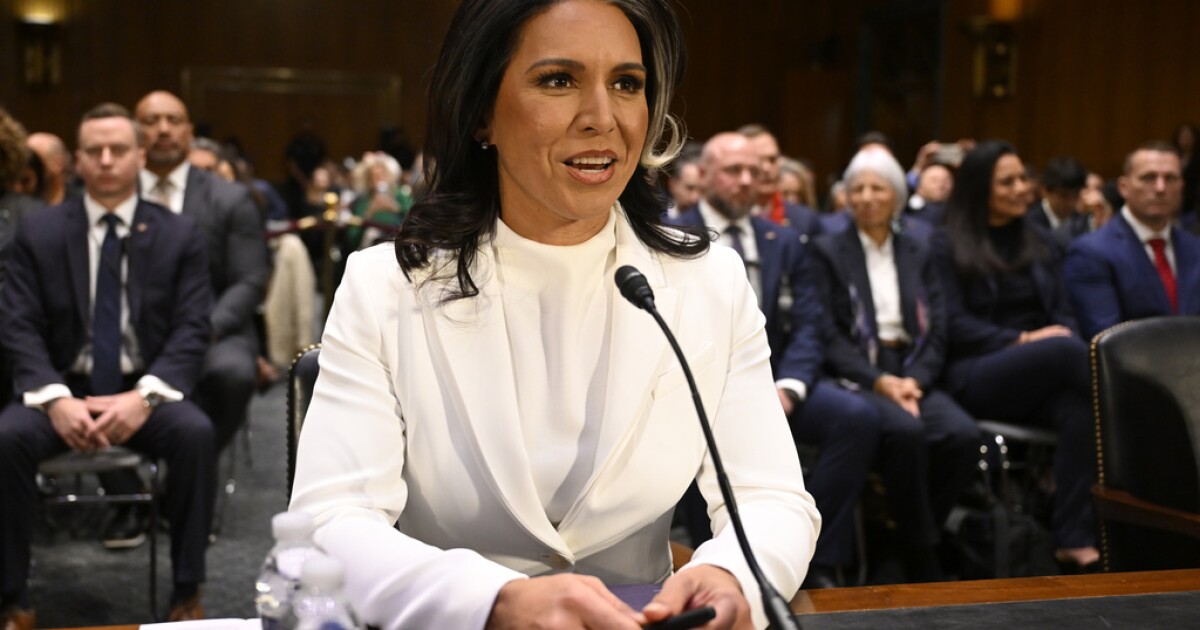 Tulsi Gabbard one step closer to becoming director of national intelligence